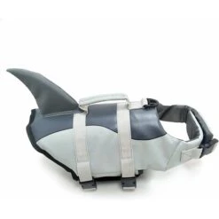 Giubbotto Salvagente Shark Per Cani, Giubbotto Salvagente Per Cani Con Maniglia Di Salvataggio, Giubbotto Di Sicurezza Ripstop, Giubbotto Di Salvataggio Con Ottima Galleggiabilità, Regolabile