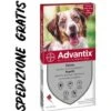 Advantix Bayer Spot-on Cani Da 10 A 25 Kg Scaden 2025 4 Pipette Da 22,47 Cad Quantita': 1 Pezzo