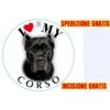 Medaglietta Per Cane Corso Spedizione E Incisione Gratis