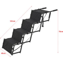 Nova Scaletta A 4 Gradini Per Cani Pieghevole Idrorepellente Supporto Fino A 55 Kg 11 Nova Scaletta A 4 Gradini Per Cani Pieghevole Idrorepellente Supporto Fino A 55 Kg -Cibi per cani in Italia 94577979 5