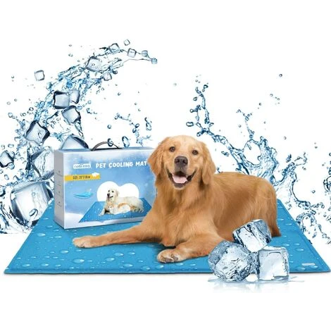 TAPPETINO REFRIGERANTE GEL PER CANI NOBLEZA GATTI ANIMALI DOMESTICI NON TOSSICO - Misure: S L50L40cm 3 TAPPETINO REFRIGERANTE GEL PER CANI NOBLEZA GATTI ANIMALI DOMESTICI NON TOSSICO - Misure: S L50L40cm