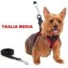 Trade Shop - Elegante Pettorina E Guinzaglio Regolabile Per Cane Comfy Control Taglia Media -Cibi per cani in Italia 95088231 1