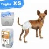 Trade Shop - 10 Pannolini Assorbenti Per Cani Xs Taglia Piccola Pannolino Traversina Cane -Cibi per cani in Italia 95094202 1