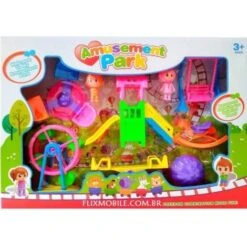 Trade Shop - Luna Park Giostre Giostra Personaggi Altalena Scivolo Giocattolo Gioco Bambina