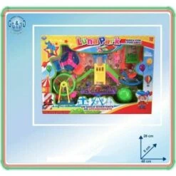 Trade Shop - Luna Park Giostre Giostra Personaggi Altalena Scivolo Giocattolo Gioco Bambina -Cibi per cani in Italia 95100226 5