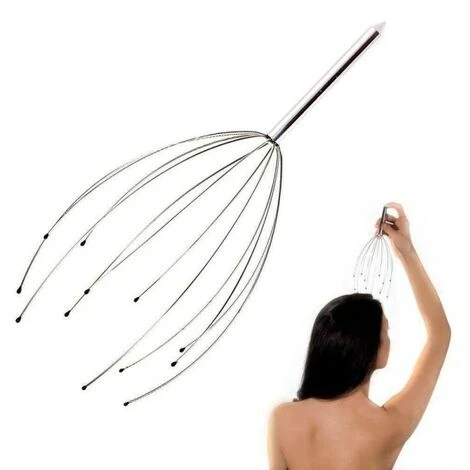 Trade Shop - Massaggiatore Antistress Orgasmatron Massaggio Per Testa 12 Bracci In Metallo 3 Trade Shop - Massaggiatore Antistress Orgasmatron Massaggio Per Testa 12 Bracci In Metallo