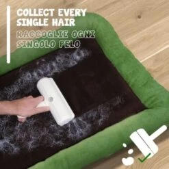 Trade Shop - Spazzola Rimuovi Peli A Rullo Con Contenitore Per Cani E Gatti Animali Domestici -Cibi per cani in Italia 95110026 3