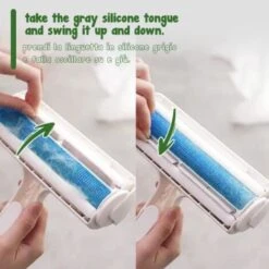 Trade Shop - Spazzola Rimuovi Peli A Rullo Con Contenitore Per Cani E Gatti Animali Domestici -Cibi per cani in Italia 95110026 4