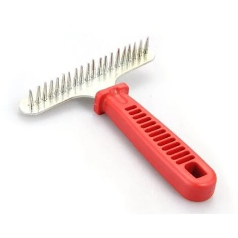 Trade Shop - Cane Gatto Spazzola Pettine Cardatore Per Animali Rimuove Pelo Morto 15x10 Cm 3 Trade Shop - Cane Gatto Spazzola Pettine Cardatore Per Animali Rimuove Pelo Morto 15x10 Cm