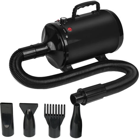 Asciugacapelli Per Animali Domestici In ABS Dimensioni 33 17 80-250 Cm Nero 3 Asciugacapelli Per Animali Domestici In ABS Dimensioni 33 17 80-250 Cm Nero