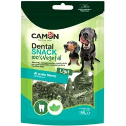 Camon Dental Snack Vegetal Light Tg.l Gusto Menta
