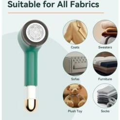 Rasoio Elettrico Per Pelucchi, Rasoio Elettrico Per Pelucchi, Rasoio Elettrico Per Pelucchi USB 2 In 1, Impugnatura Facile Da Impugnare Coltelli A 6 Lame Delinter Per Rasoio Per Tessuti -Cibi per cani in Italia 95525923 5