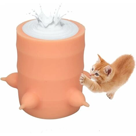 Alimentatore Per Latte Per Animali Domestici Alimentatore Per Acqua Per Latte Per Cuccioli Da 400 Ml Capezzoli Multipli In Silicone Morbido Design Ciotola Per Latte Per Animali Domestici Di Grande Cal 4 Alimentatore Per Latte Per Animali Domestici Alimentatore Per Acqua Per Latte Per Cuccioli Da 400 Ml Capezzoli Multipli In Silicone Morbido Design Ciotola Per Latte Per Animali Domestici Di Grande Cal - immagine 2