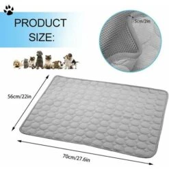 Tappetino Di Raffreddamento Per Cani GTA, Tappetino Di Raffreddamento Per Cani, Tappetino Di Raffreddamento Per Tutti I Cani E Gatti, Lascia Che Il Tuo Animale Domestico Si Goda La Fresca Estate,XL（10 -Cibi per cani in Italia 95746886 3