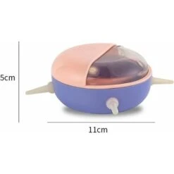 Mangiatoia Per Gattini Neonato Con Capezzoli Distributore Di Latte Per Dispositivi Di Allattamento In Silicone Multi-animale Domestico Per Gatti Cani Conigli, Rosa -Cibi per cani in Italia 95789642 4