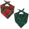 Bandana Natalizia Per Cani, Bandana Per Animali Domestici, Ghetta Con Pettorina A Triangolo Per Cani Di Taglia Piccola, Media, Gatti (stile 4, S)