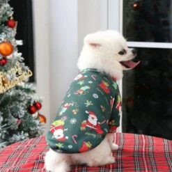 Pet Christmas Holiday Dog Cat Pet Christmas Dog Holiday Costume (M) -Cibi per cani in Italia 95860883 4