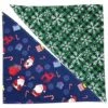 Bandane Natalizie Per Animali Domestici, 2 Sciarpe Di Stoffa Di Saliva, Set Di Foulard Per Animali Domestici Bavaglino A Triangolo Per Animali Domestici, Bandane Per Cani Belle E Morbide (stile 5) -Cibi per cani in Italia 95860969 1