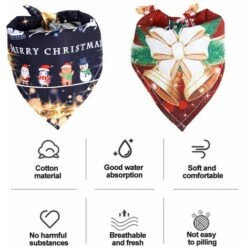 Bandana Per Cani Sciarpa Per Animali Domestici Triangolo Bandana Per Animali Domestici (Stile 2, S) -Cibi per cani in Italia 95861012 3