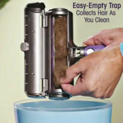 Fur Daddy - Spazzola Anti Peli Di Animali - ™ - Raccogli Peli Di Cane/gatto - Viola E Grigio 11 Fur Daddy - Spazzola Anti Peli Di Animali - ™ - Raccogli Peli Di Cane/gatto - Viola E Grigio -Cibi per cani in Italia 95962645 5