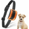 Collare Antiabbaio Per Cani, Anti Vibrazione E Bip Unità Collare Antiabbaio Per Cani Di Taglia Grande E Piccola, Collare Autoaddestrante Regolabile Su 7 Livelli Di Sensibilità - Arancione