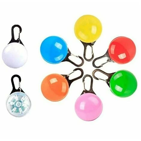 Ciondolo Per Animali Domestici, Ciondolo Luminoso A LED, Portafortuna Luminoso Per Cane, Gatto E Cane (rosso) 5 Ciondolo Per Animali Domestici, Ciondolo Luminoso A LED, Portafortuna Luminoso Per Cane, Gatto E Cane (rosso) - immagine 3