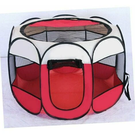 Recinzione E Box Per Cani Pieghevoli Per Animali Domestici, 4 Recinzione E Box Per Cani Pieghevoli Per Animali Domestici, - immagine 2