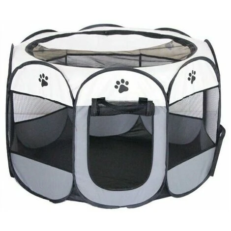 Recinzione E Box Per Cani Pieghevoli Per Animali Domestici, 6 Recinzione E Box Per Cani Pieghevoli Per Animali Domestici, - immagine 4