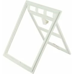 Porta Per Animali Domestici, Gatto E Animale Domestico, Con Chiusura Automatica, Telaio Della Porta, Nero, 4 Modelli (bianco, L) -Cibi per cani in Italia 96205822 2