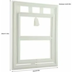 Porta Per Animali Domestici, Gatto E Animale Domestico, Con Chiusura Automatica, Telaio Della Porta, Nero, 4 Modelli (bianco, L) -Cibi per cani in Italia 96205822 3