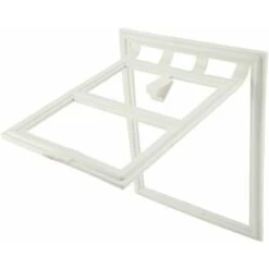 Porta Per Animali Domestici, Gatto E Animale Domestico, Con Chiusura Automatica, Telaio Della Porta, Nero, 4 Modelli (bianco, L) -Cibi per cani in Italia 96205822 4