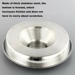 La Ciotola Per Lo Svezzamento Del Cucciolo In Acciaio Inossidabile Può Essere Utilizzata Per Più Cuccioli Per Mangiare Acqua E Cibo Per Cani -Cibi per cani in Italia 96227261 4