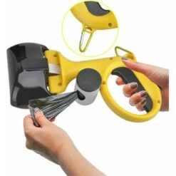Pala Per Cacca Di Cane Con Borsa Per La Spazzatura Pieghevole Per Cacca Per Cani/gatti Prato Interno/esterno Giallo , 10 Pala Per Cacca Di Cane Con Borsa Per La Spazzatura Pieghevole Per Cacca Per Cani/gatti Prato Interno/esterno Giallo , -Cibi per cani in Italia 96231571 4