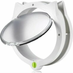 Tappo Chiudibile A Chiave Per Porte Interne Ed Esterne, Pareti O Lettiere Nascoste (bianco). -Cibi per cani in Italia 96237955 4