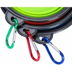LITZEE Ciotola Da Viaggio Per Cani E Bottiglia Ciotola Da Viaggio Per Cani E Gatti, Ciotola Per Cani In Silicone Pieghevole, Un Set Di 3 Pezzi -Cibi per cani in Italia 96297923 4