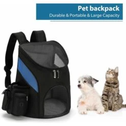 LITZEE Trasportino Per Cani Zaino E Accessori Trasportino Per Cani Zaino Per Gatti Trasportino Per Gatti Trasportino Per Cani Di Piccola Taglia Con Cuscino Staccabile Per Escursioni Da Viaggio -Cibi per cani in Italia 96298003 2