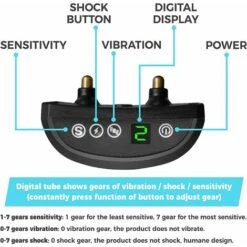 LITZEE Collare Antiabbaio Collare Antiabbaio Per Cani, Collare Automatico Per Addestramento Cani Con Modalità Suono/Vibrazione/Shock, 7 Livelli Di Sensibilità, Ricaricabile E Impermeabile Per Cani Di -Cibi per cani in Italia 96298006 2