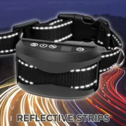 LITZEE Collare Antiabbaio Collare Antiabbaio Per Cani, Collare Automatico Per Addestramento Cani Con Modalità Suono/Vibrazione/Shock, 7 Livelli Di Sensibilità, Ricaricabile E Impermeabile Per Cani Di -Cibi per cani in Italia 96298006 5