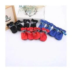 LITZEE Calzini E Scarpe Per Cani Confezione Da 4 Stivali Da Pioggia Per Cani, Stivali Impermeabili Copriscarpe Morbidi Antiscivolo Design Riflettente Per Cani Cuccioli Animali Domestici (Nero 3) 7 LITZEE Calzini E Scarpe Per Cani Confezione Da 4 Stivali Da Pioggia Per Cani, Stivali Impermeabili Copriscarpe Morbidi Antiscivolo Design Riflettente Per Cani Cuccioli Animali Domestici (Nero 3) -Cibi per cani in Italia 96298329 3