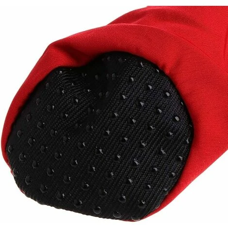 LITZEE Calzini E Scarpe Per Cani Confezione Da 4 Stivali Da Pioggia Per Cani, Stivali Impermeabili Antiscivolo Copriscarpe Morbidi Design Riflettente Per Cani Cuccioli Animali Domestici (Rosso 2) 7 LITZEE Calzini E Scarpe Per Cani Confezione Da 4 Stivali Da Pioggia Per Cani, Stivali Impermeabili Antiscivolo Copriscarpe Morbidi Design Riflettente Per Cani Cuccioli Animali Domestici (Rosso 2) - immagine 5