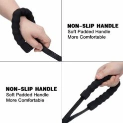 LITZEE Accessori Per L'addestramento Del Cane Guinzaglio Per Addestramento Del Cane Cinghia Per Cordino Per Cani Guinzaglio Lungo Con Manico Imbottito Per Cani Di Taglia Piccola E Grande -10M, Nero -Cibi per cani in Italia 96300700 5