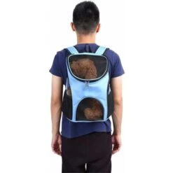 LITZEE Zaino Per Cani E Accessori Zaino Per Cani E Gatti, Ventilazione Regolabile A Mani Libere Borsa A Doppia Tracolla Per Il Trasporto Di Cani Gatto Chinot Gattino Coniglio Camminata Escursionismo V -Cibi per cani in Italia 96300837 2