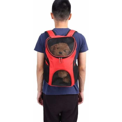 LITZEE Zaino Per Cani E Accessori Zaino Per Cani E Gatti, Ventilazione Regolabile A Mani Libere Doppia Tracolla Borsa Per Il Trasporto Di Cani Gatto Chinot Gattino Coniglio Camminare Escursionismo Via 5 LITZEE Zaino Per Cani E Accessori Zaino Per Cani E Gatti, Ventilazione Regolabile A Mani Libere Doppia Tracolla Borsa Per Il Trasporto Di Cani Gatto Chinot Gattino Coniglio Camminare Escursionismo Via - immagine 3