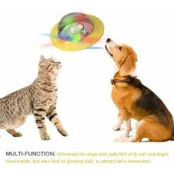 LITZEE Giocattolo Per L'occupazione E L'educazione Del Cane, Palla Per Cani Giocattolo Interattivo IQ, Giocattolo Interattivo Per Dolcetti, Distributore Di Crocchette Per Cani, Palla Per Cibo Per Cani -Cibi per cani in Italia 96301871 2