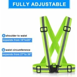 LITZEE Gilet Di Sicurezza E Salvataggio Per Cani Gilet Di Sicurezza, Giubbotto Di Sicurezza Elastico Regolabile Riflettente Per Corsa, Ciclismo, Motociclismo -Cibi per cani in Italia 96302036 4