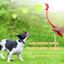 Lance Bale Dog Ball, Dog Ball Thrower, Dog Tennis Ball Pitcher, Dog Toy Ball Thrower -Cibi per cani in Italia 96498086 4