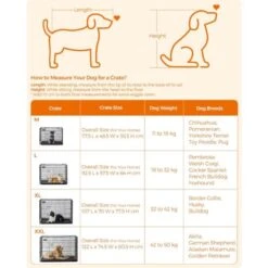 FEANDREA Gabbia Per Cuccioli Cane In Metallo, Casse, 2 Porte Trasportino Pieghevole Nero 91 X 58 X 64cm Da SONGMICS -Cibi per cani in Italia 97057138 3