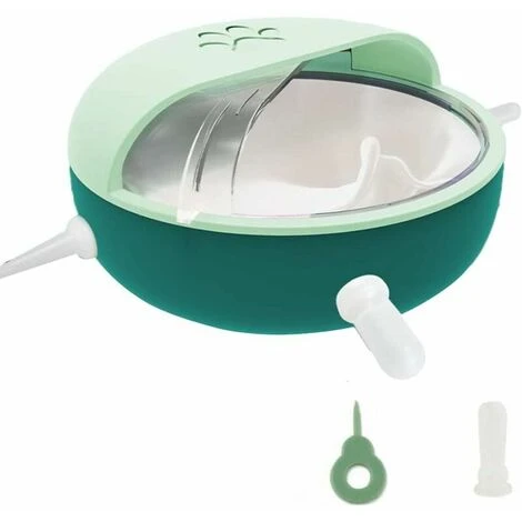 Mangiatoia Per Cuccioli In Silicone, Ciotola Per Latte Per Animali Domestici Multi-bocca Con 4 Capezzoli, Ciotola Per Bolle Autoalimentata Per Allattamento Bionico In Silicone Per Gattino(verde) 3 Mangiatoia Per Cuccioli In Silicone, Ciotola Per Latte Per Animali Domestici Multi-bocca Con 4 Capezzoli, Ciotola Per Bolle Autoalimentata Per Allattamento Bionico In Silicone Per Gattino(verde)