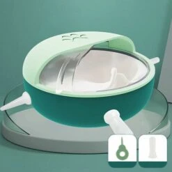 Mangiatoia Per Cuccioli In Silicone, Ciotola Per Latte Per Animali Domestici Multi-bocca Con 4 Capezzoli, Ciotola Per Bolle Autoalimentata Per Allattamento Bionico In Silicone Per Gattino(verde) 11 Mangiatoia Per Cuccioli In Silicone, Ciotola Per Latte Per Animali Domestici Multi-bocca Con 4 Capezzoli, Ciotola Per Bolle Autoalimentata Per Allattamento Bionico In Silicone Per Gattino(verde) -Cibi per cani in Italia 97075080 5