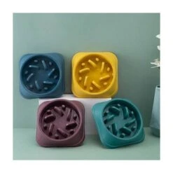 BAUMOOD Ciotola Per Cani Anti Ingozzamento Soffocamento Verde -Cibi per cani in Italia 97209125 5